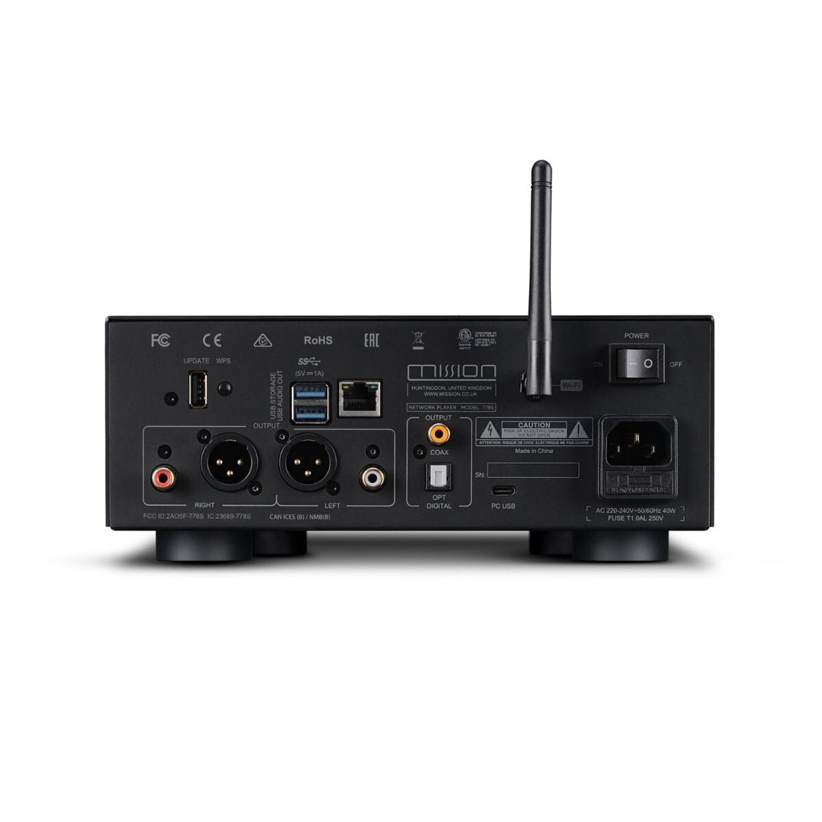 Mission 778S Wireless Music Streamer Music Streamers Mission 
