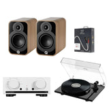 Mission 778X Amplifier, Pro-Ject E1 & Q Acoustics 5010 Bookshelf Speakers - K&B Audio