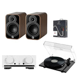 Mission 778X Amplifier, Pro-Ject E1 & Q Acoustics 5010 Bookshelf Speakers - K&B Audio