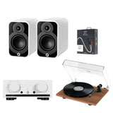 Mission 778X Amplifier, Pro-Ject E1 & Q Acoustics 5010 Bookshelf Speakers - K&B Audio