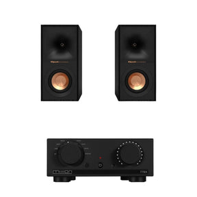 Mission 778X Amplifier + Klipsch R-40M Bookshelf Speakers - K&B Audio
