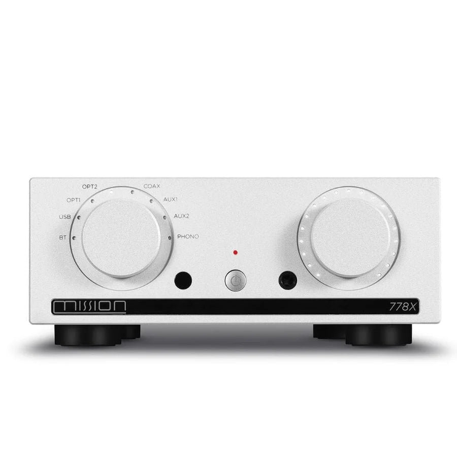 Mission 778X Amplifier + Mission LX-2 Bookshelf Speakers - K&B Audio