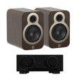 Mission 778X Amplifier + Q Acoustics 3020c Bookshelf Speakers - K&B Audio