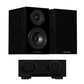 Mission 778X Amplifier + Wharfedale Diamond 12.2 Bookshelf Speakers - K&B Audio