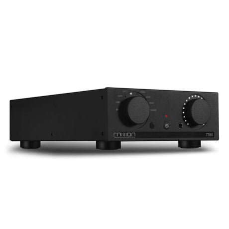 Mission 778X Amplifier + Wharfedale Diamond 12.3 Floorstanding Speakers - K&B Audio