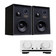 Mission 778X Amplifier + Wharfedale Super Denton Bookshelf Speakers - K&B Audio