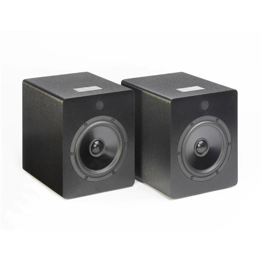 Mitchell Acoustics uStream Two Active Bookshelf Speakers & TT2 Bluetooth Turntable - K&B Audio