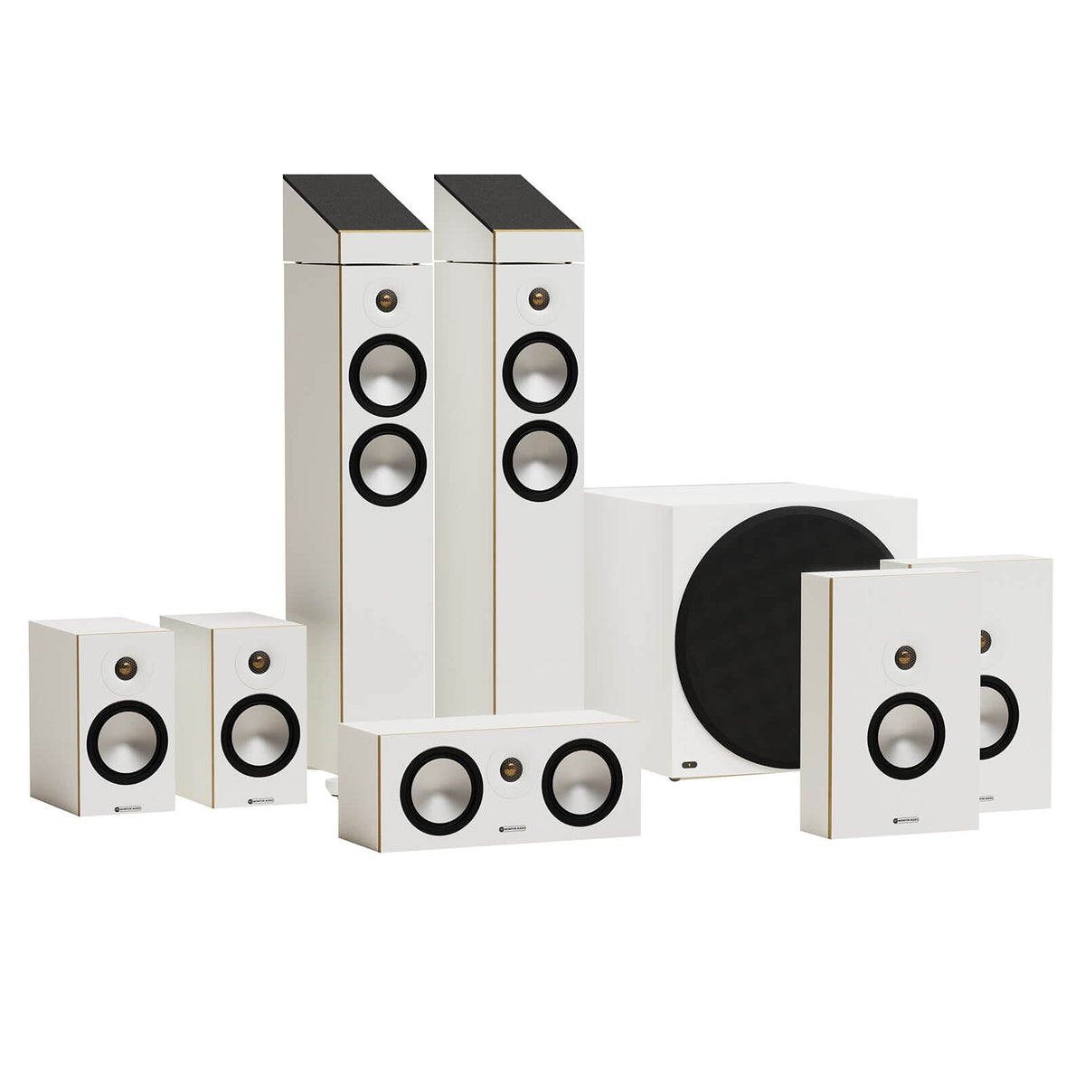 Monitor Audio Bronze 300 7.1.2 Dolby Speaker Package - K&B Audio
