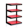 Norstone Esse Hi-Fi Stand - Red - K&B Audio