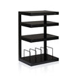 Norstone Esse Hi-Fi Vinyl Stand - Black / Black - K&B Audio