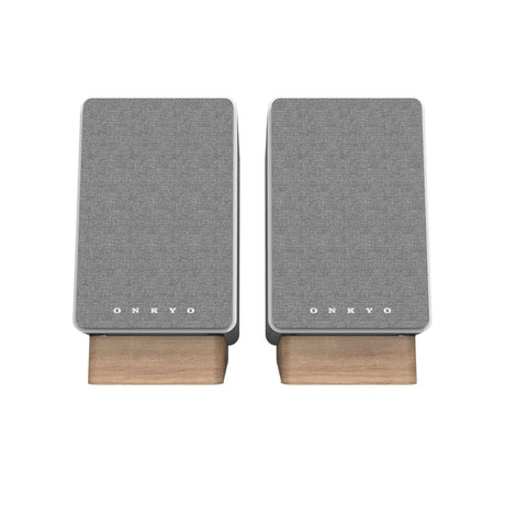 [OPEN BOX] Onkyo GX-30ARC Active Bookshelf Speakers - Creator Series - White - K&B Audio