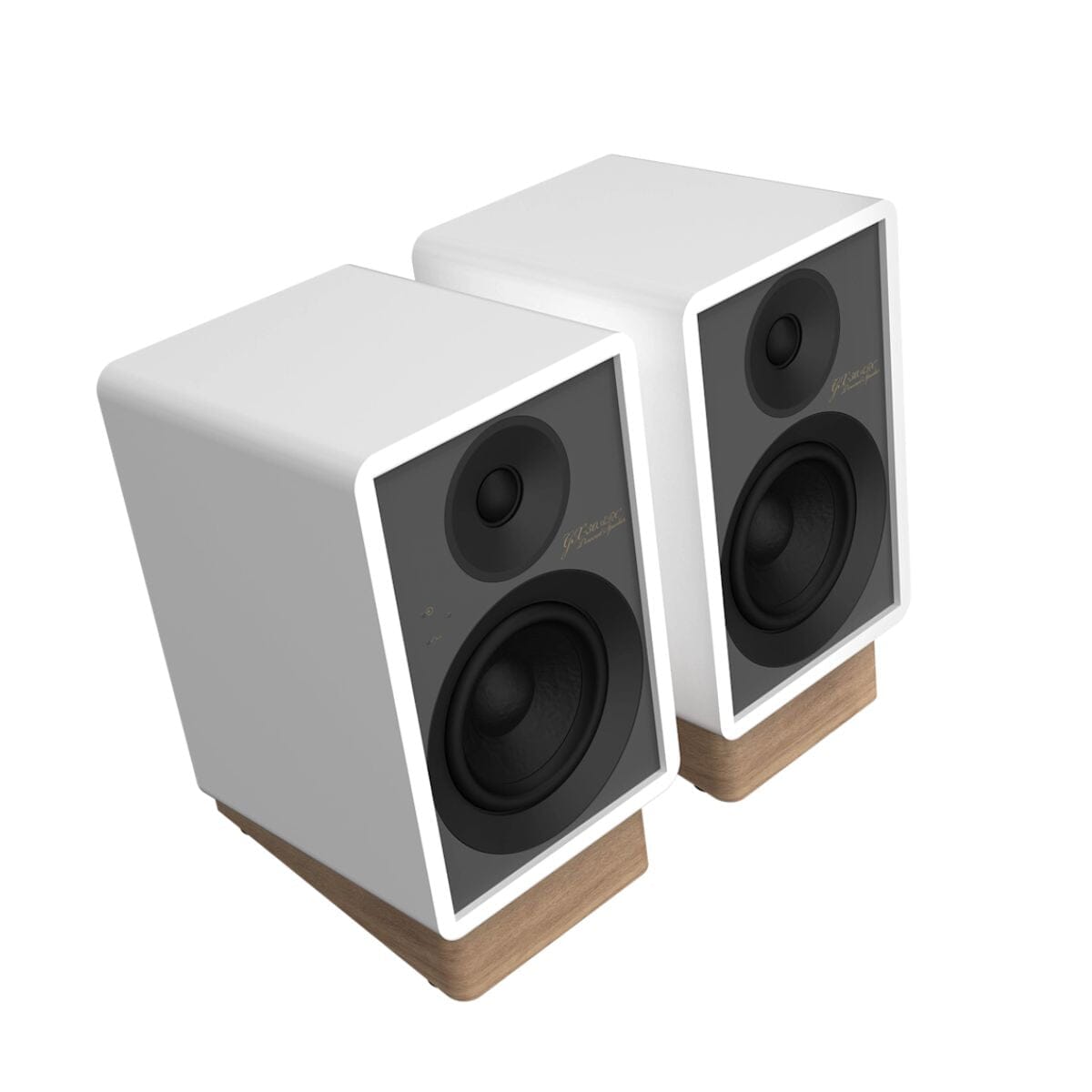 [OPEN BOX] Onkyo GX-30ARC Active Bookshelf Speakers - Creator Series - White - K&B Audio
