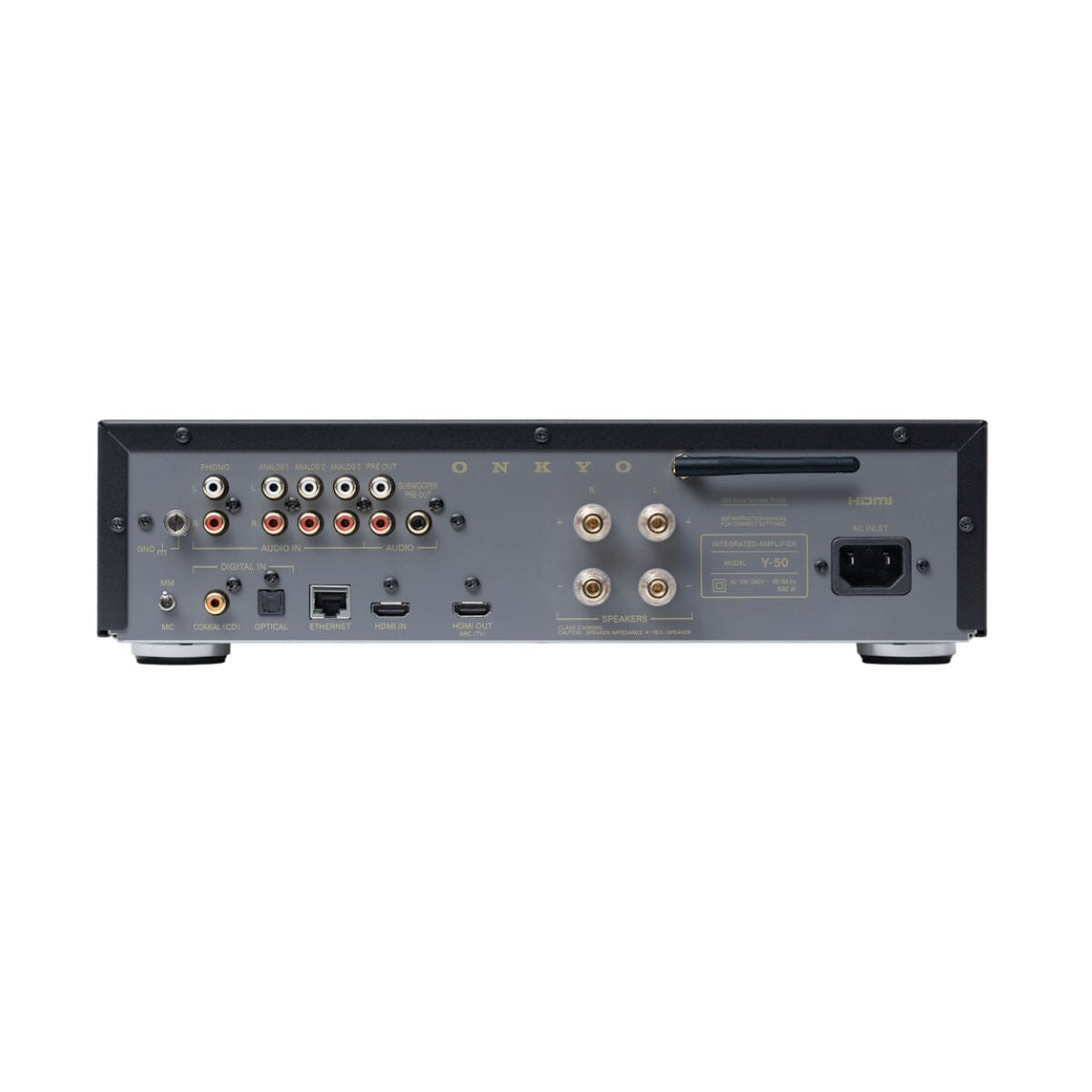 Onkyo Muse Y-50 250W Network Streamer & Integrated High-Power Amplifier - K&B Audio