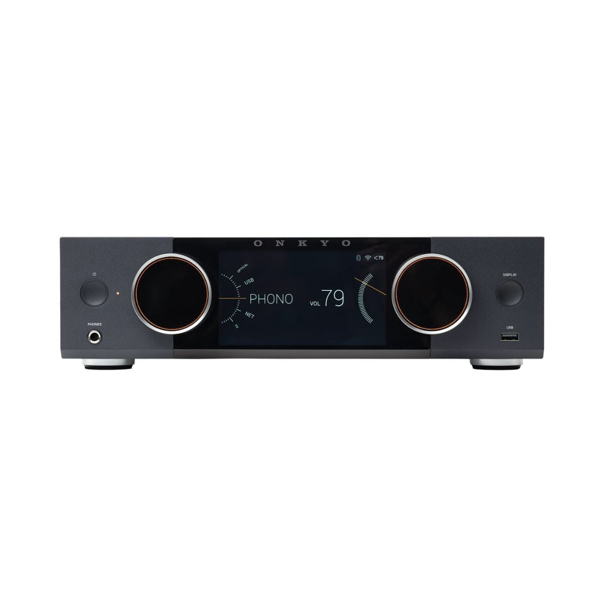 Onkyo Muse Y-50 250W Network Streamer & Integrated High-Power Amplifier Amplifiers Onkyo Black 