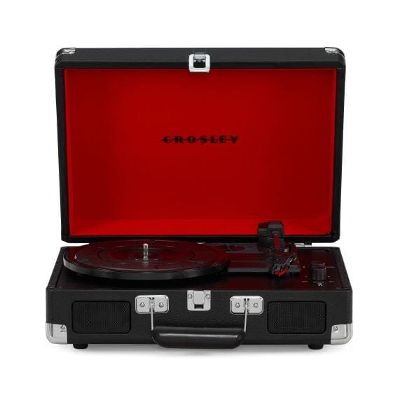 [OPEN BOX] Crosley Cruiser Deluxe Plus Portable Record Player with Bluetooth Slate - K&B Audio