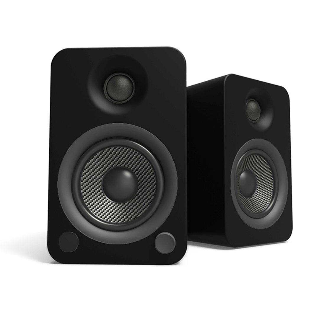 [OPEN BOX] Kanto YU4 70W Active Bookshelf Speakers with Bluetooth (Pair) - Matt Black - K&B Audio