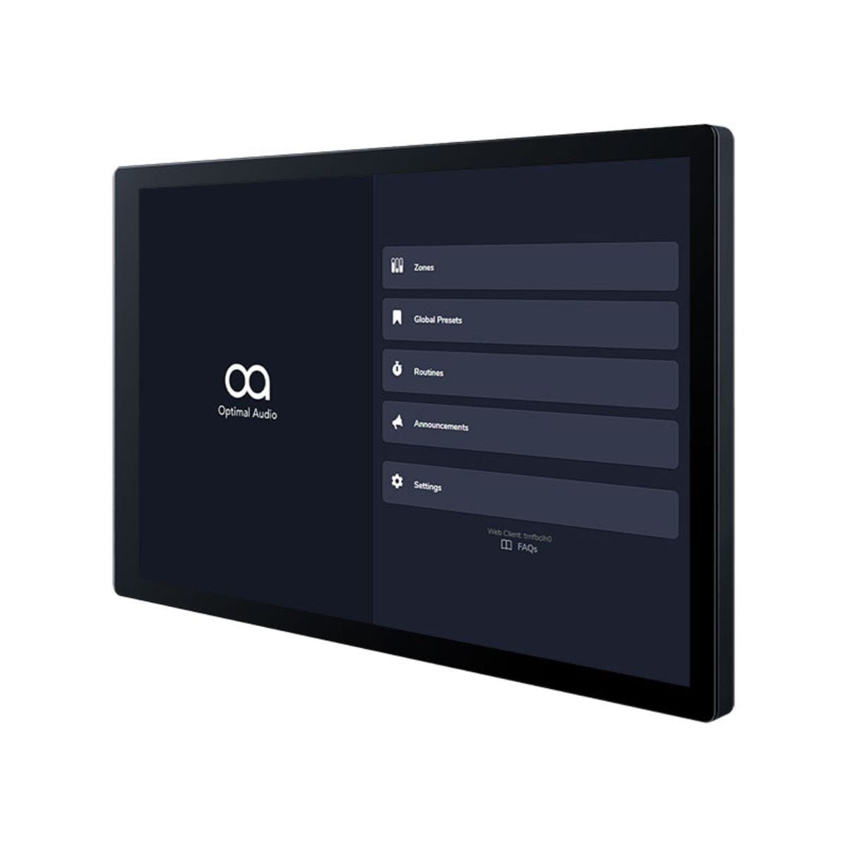 Optimal Audio ZonePad 8 Touchscreen Controller Commercial Speakers Optimal Audio 