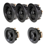 OSD Audio 3 x R83A + 2 x R83 5.0 Surround Sound Speaker Bundle - K&B Audio