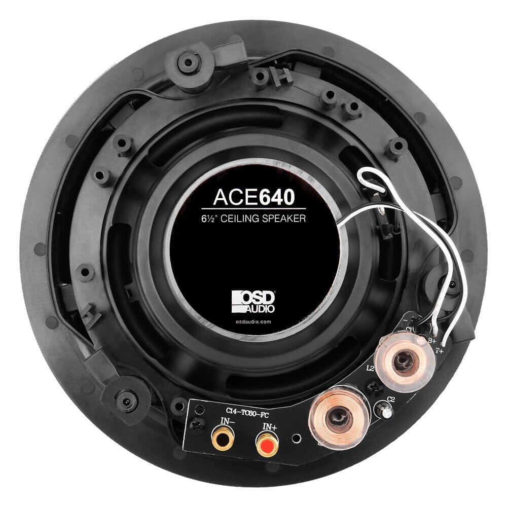 OSD Audio Nero Stream ARC Amplifier + ACE640 6.5" Ceiling Speakers - K&B Audio
