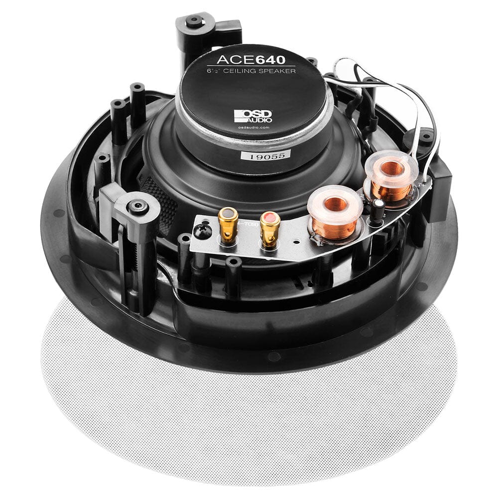 WiiM AMP Wi-Fi & Bluetooth Amplifier + OSD Audio ACE840 8" Ceiling Speakers - K&B Audio