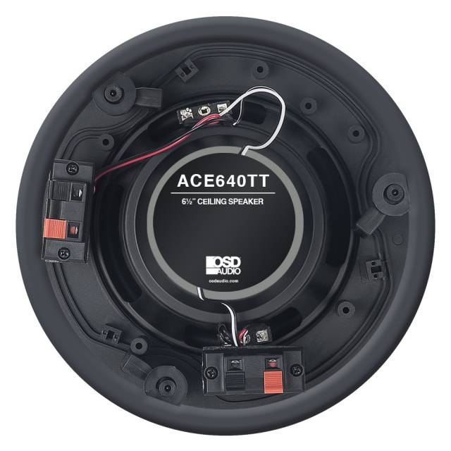 OSD Audio Nero Stream ARC Amplifier + ACE640TT 6.5" Stereo Ceiling Speaker - K&B Audio