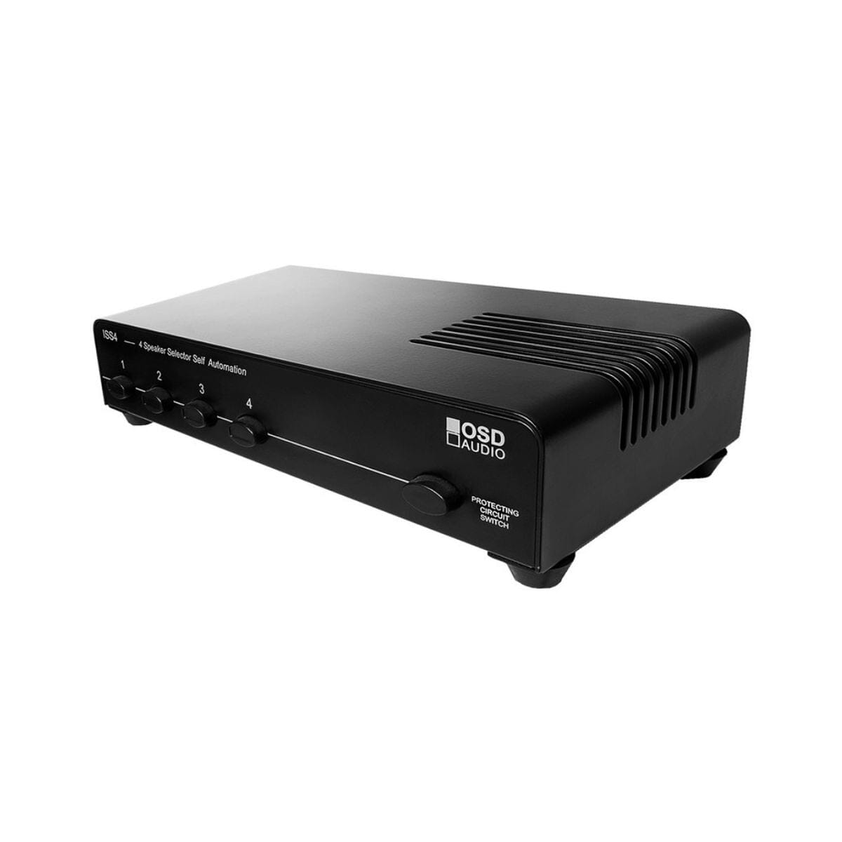 OSD Audio ISS4 4 Zone Speaker Selector Switch with Impedance Protection - K&B Audio
