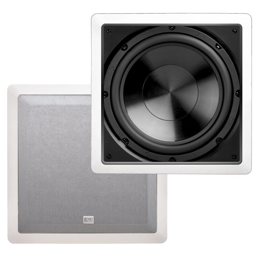 OSD Audio SMP200 + IWS10 10" In Wall Subwoofer Package - 200W - K&B Audio