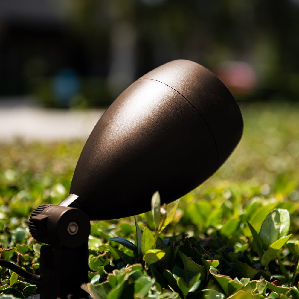 [OPEN BOX] OSD Audio LS3-B 3" Landscape Outdoor Speaker - Bronze (Pair) - K&B Audio