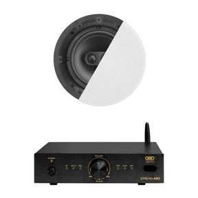 OSD Audio Nero ARC Amplifier + Q Acoustics QI65C-ST 6.5" Stereo Ceiling Speaker - K&B Audio