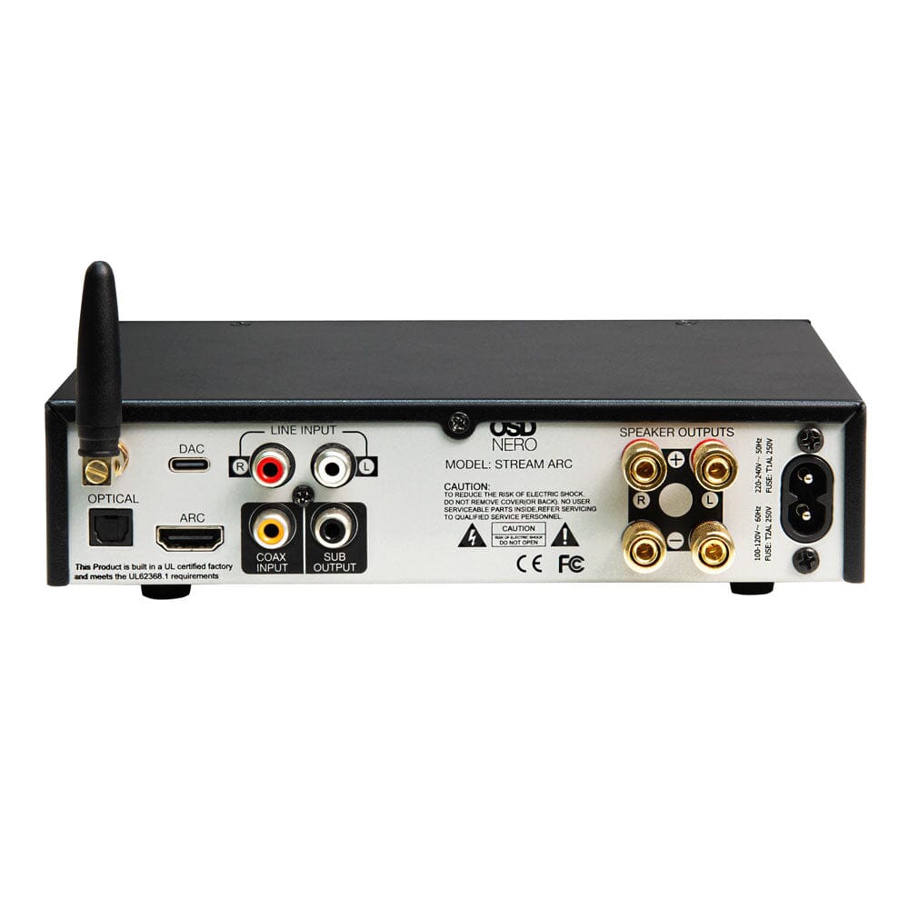 OSD Audio Nero Stream ARC + QI80CE 8" Ceiling Speaker System with Bluetooth & HDMI - K&B Audio