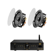 OSD Audio Nero Stream ARC Amplifier + ACE640 6.5" Ceiling Speakers - K&B Audio