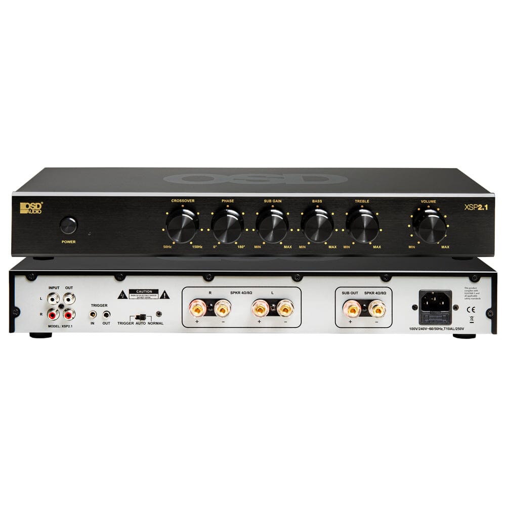 OSD Audio Nero XSP 2.1 Channel Amplifier - K&B Audio