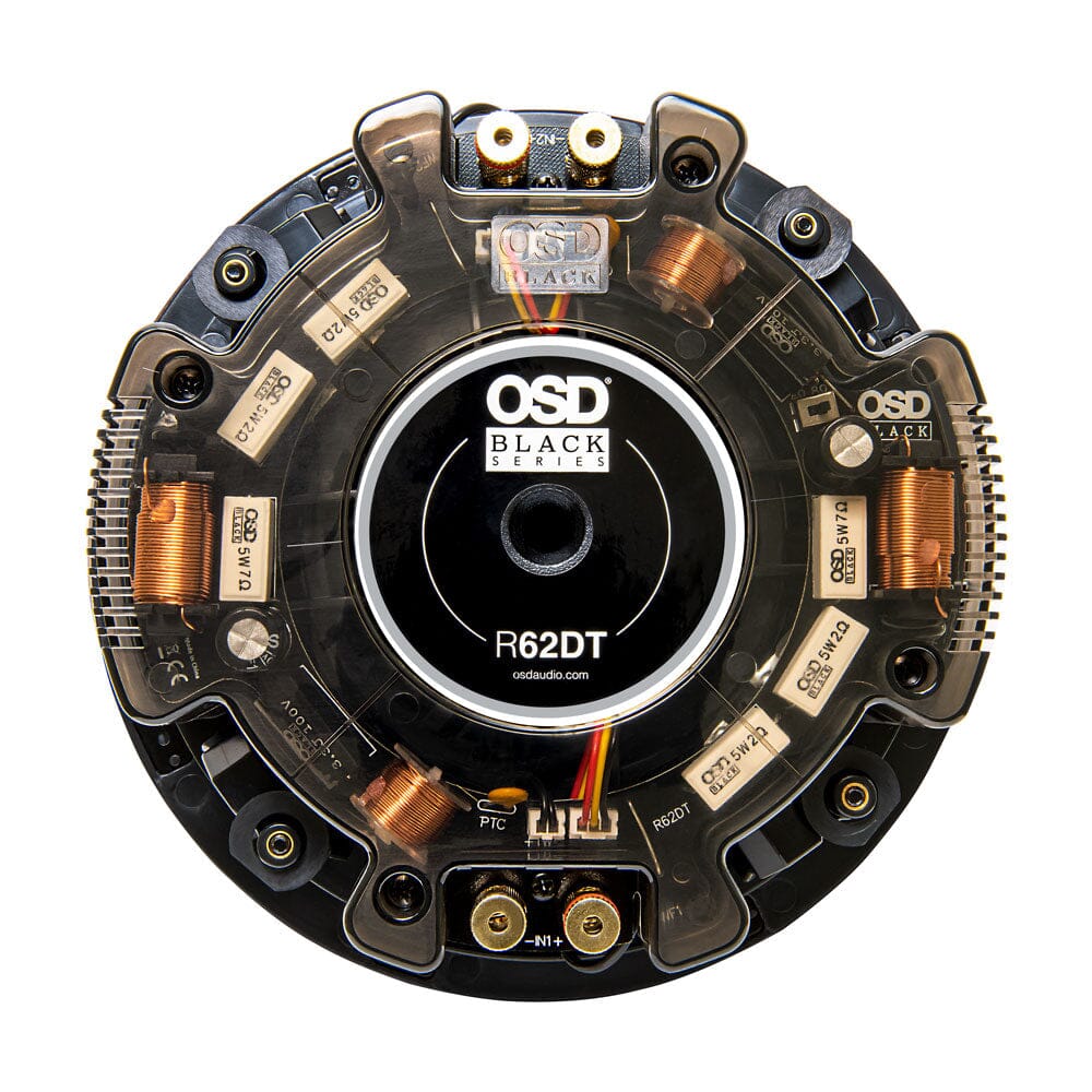 OSD Audio Black Series R62DT 6.5" Reference Stereo Ceiling Speaker (Each) - K&B Audio