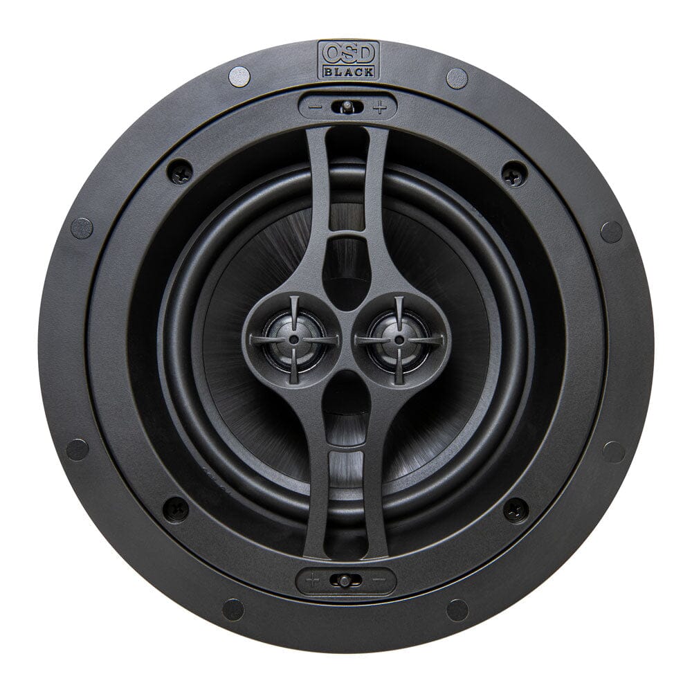 OSD Audio Black Series R62DT 6.5" Reference Stereo Ceiling Speaker (Each) - K&B Audio