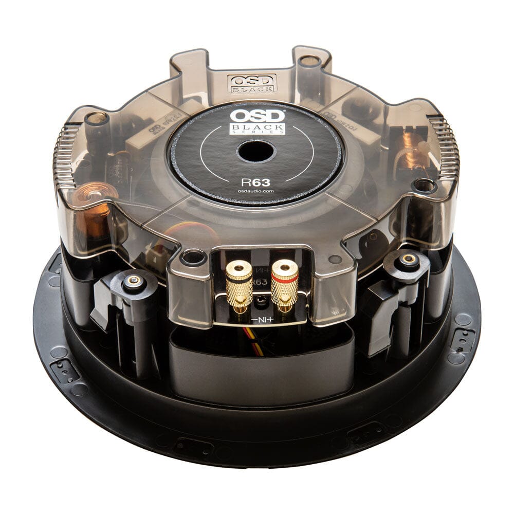OSD Audio Black Series R63 6.5" Reference Ceiling Speaker (Pair) - K&B Audio