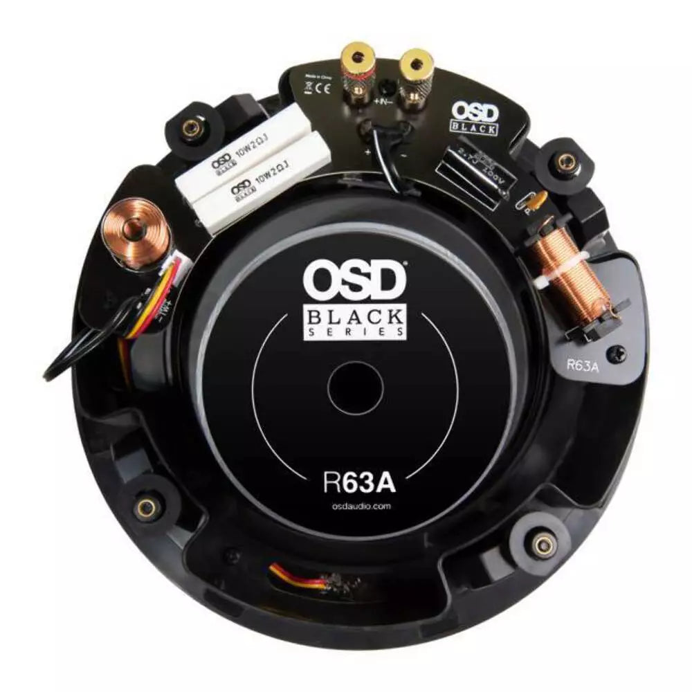 OSD Audio Black Series R63A 6.5" Reference Angled Ceiling Speaker (Each) - K&B Audio