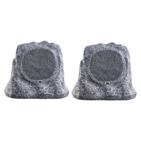 OSD Audio RS670 Outdoor Rock Speakers - Granite (Pair) - K&B Audio