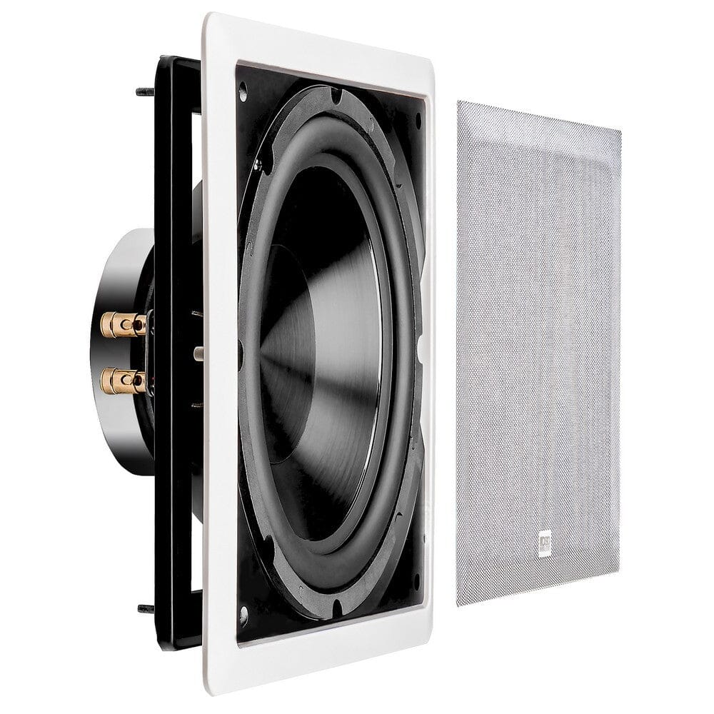 OSD Audio SMP200 + IWS10 10" In Wall Subwoofer Package - 200W - K&B Audio