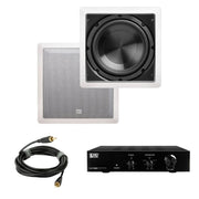 OSD Audio SMP200 + IWS10 10" In Wall Subwoofer Package - 200W - K&B Audio