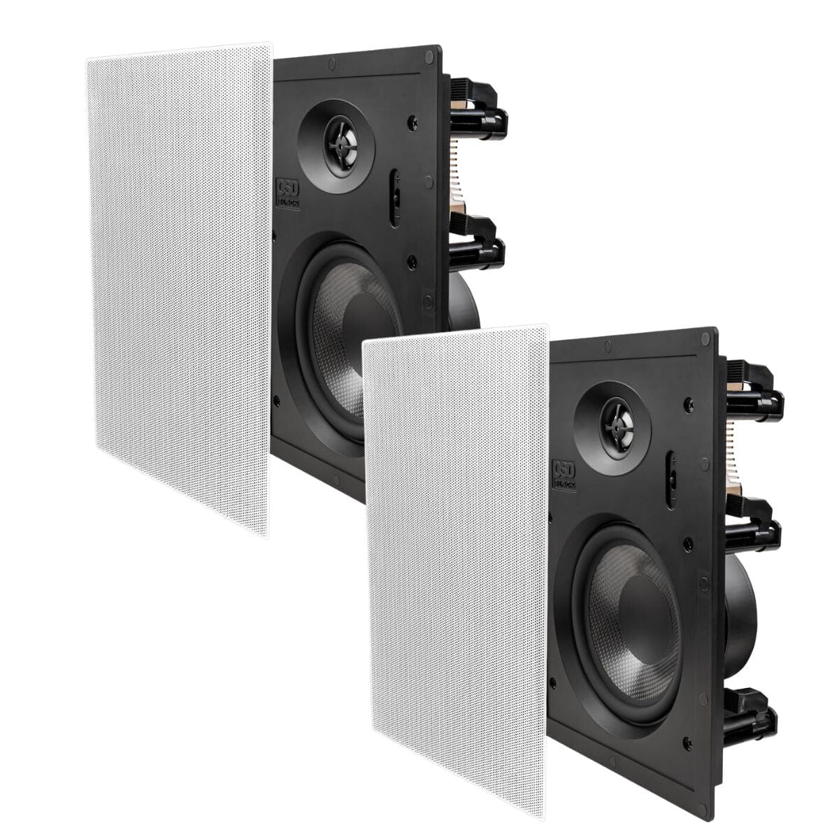 [OPEN BOX] OSD Audio Black Series T63 6.5" In Wall Speakers (Pair) - K&B Audio
