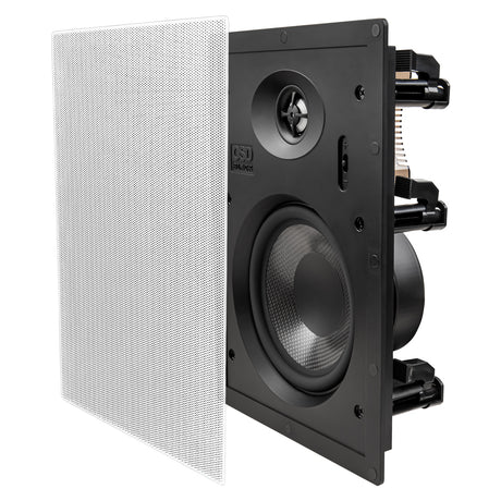 [OPEN BOX] OSD Audio Black Series T63 6.5" In Wall Speakers (Pair) - K&B Audio