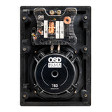 [OPEN BOX] OSD Audio Black Series T63 6.5" In Wall Speakers (Pair) - K&B Audio