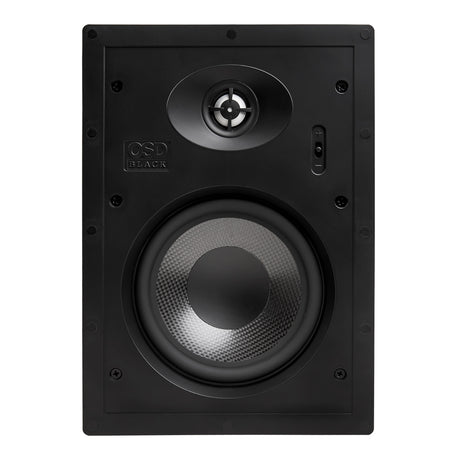 [OPEN BOX] OSD Audio Black Series T63 6.5" In Wall Speakers (Pair) - K&B Audio