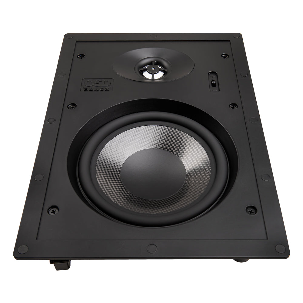 [OPEN BOX] OSD Audio Black Series T63 6.5" In Wall Speakers (Pair) - K&B Audio