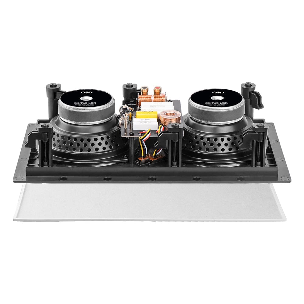 [OPEN BOX] OSD Audio Black Series T63LCR 6.5" In Wall Centre Channel Speaker - K&B Audio