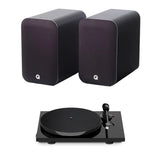 Pro-Ject E1 Phono Turntable + Q Acoustics M20 Active Bluetooth Speakers - K&B Audio