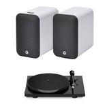 Pro-Ject E1 Phono Turntable + Q Acoustics M20 Active Bluetooth Speakers - K&B Audio