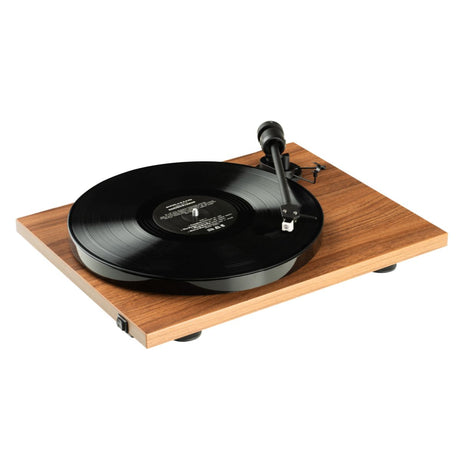 [OPEN BOX] Pro-Ject E1 BT Bluetooth Turntable - Walnut - K&B Audio