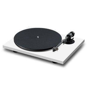 [OPEN BOX] Pro-Ject E1.2 Turntable - Manual - Audiophile Grade - White - K&B Audio