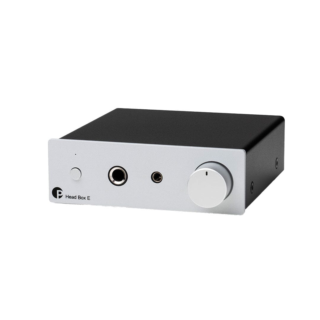 Pro-Ject Head Box E Headphone Amplifier Headphone Accessories Pro-Ject Silver 